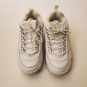 Fila Womens Sneakers, White, Size 9